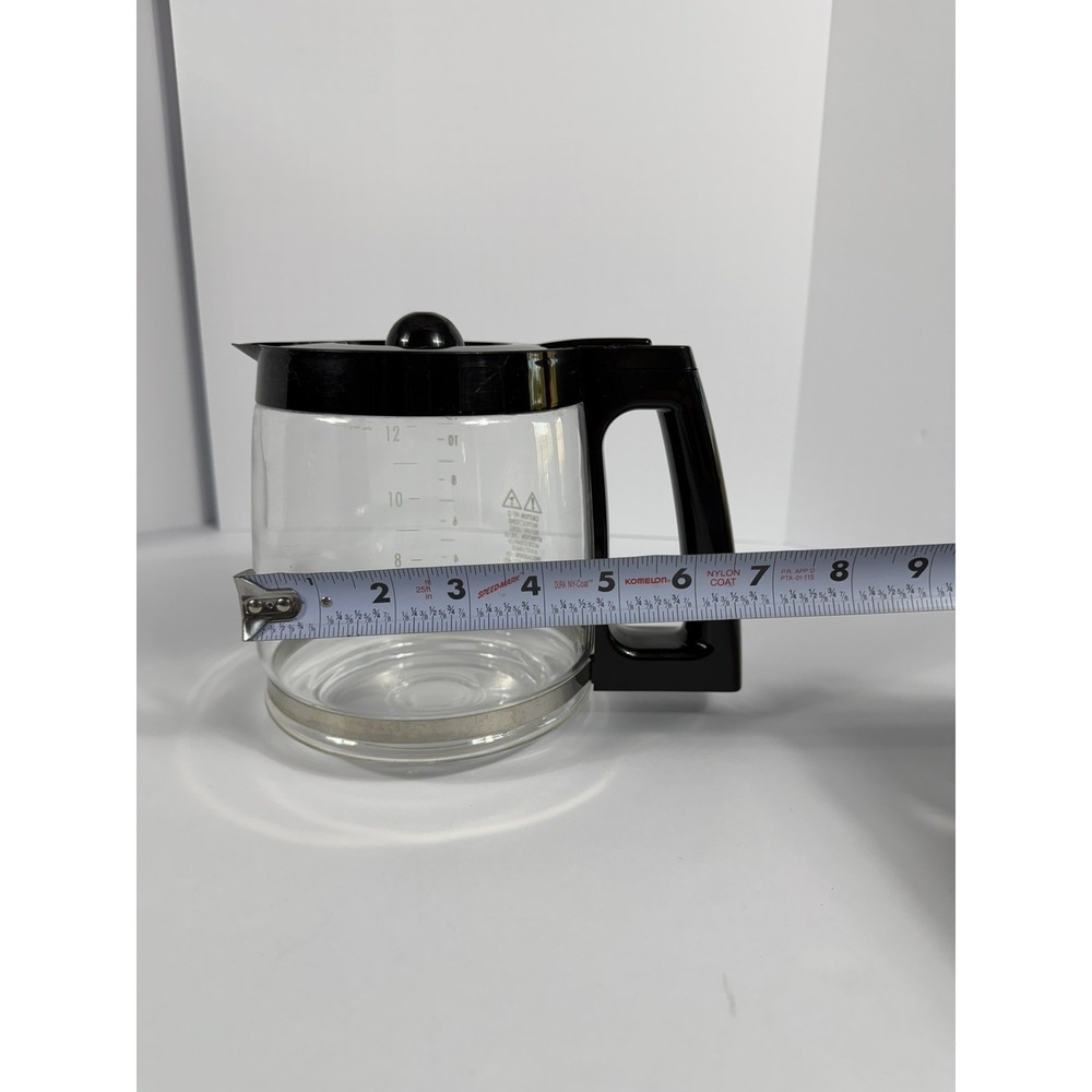 Hamilton Beach FlexBrew 12-Cup Glass Replacement Carafe OEM 49983 49976 49980Z - Picture 5 of 8